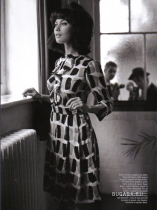 Ольга Куриленко для Vogue Italia August 2008