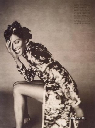 Naomi Campbell для Vogue Italy 1996