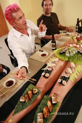 Необычный суши-бар