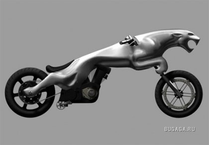Концепт: мотоцикл Jaguar
