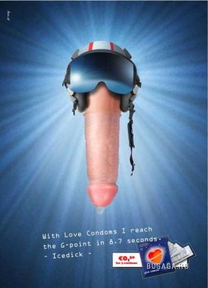 Пенисы звезд мира в рекламе презервативов Love Condoms (18+ !!!)