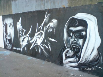 Портреты граффити