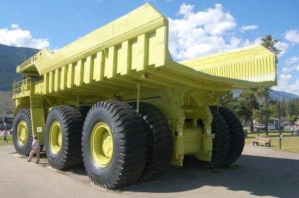Terex Titan - самый большой грузовик в мире