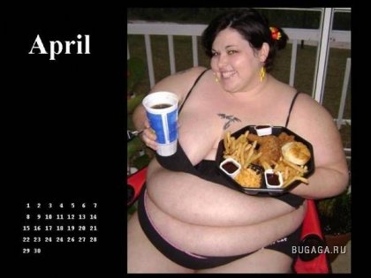 "Макдональдс" создал свою версию эротического календаря
