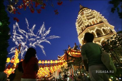 В Китае встретили Новый год