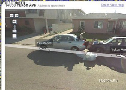 Обзор улиц от Google