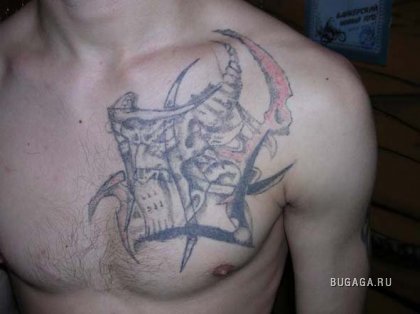 Неудачные татуировки (32 фото)