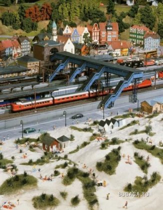 Самый большой в мире макет железной дороги