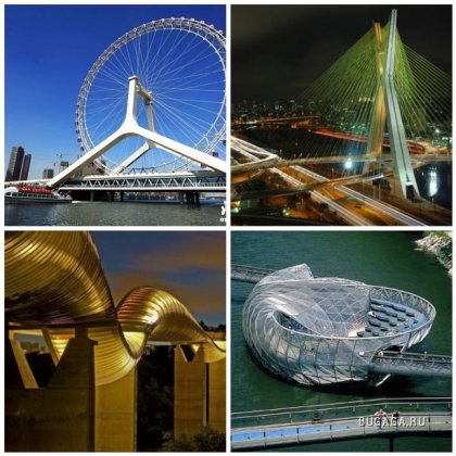10 необычных мостов со всего мира