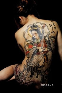 История Японской татуировки