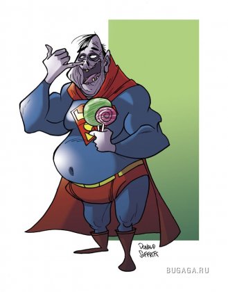 Пожилые супергерои