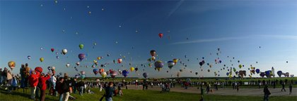 Фестиваль воздушных шаров во Франции