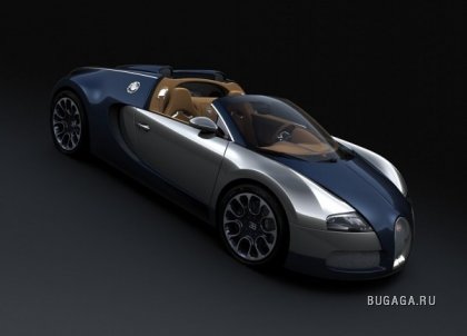 Суперкар Bugatti Grand Sport Sang Bleu