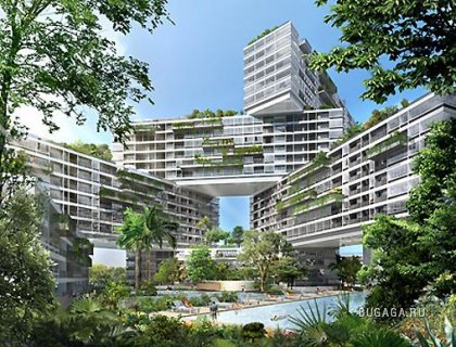 Новый жилой комплекс в Сингапуре
