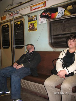 Пассажиры московского метро (64 фото)