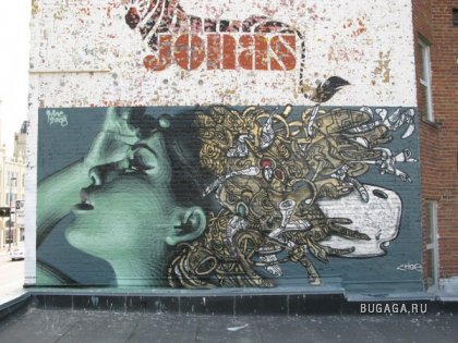 Потрясающие граффити от El Mac