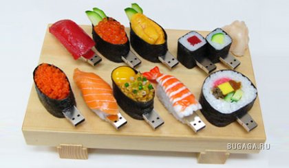 Дизайнерские штучки в виде суши