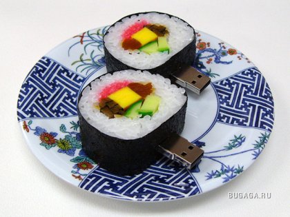 Дизайнерские штучки в виде суши