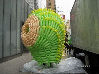 Креатив из воздушных шариков