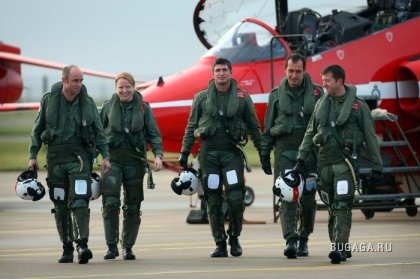 Первая женщина в пилотажной группе ВВС Великобритании