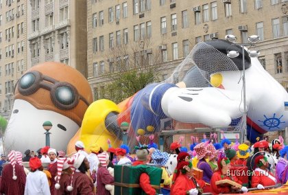 Парад в День благодарения 2009 в Нью-Йорке