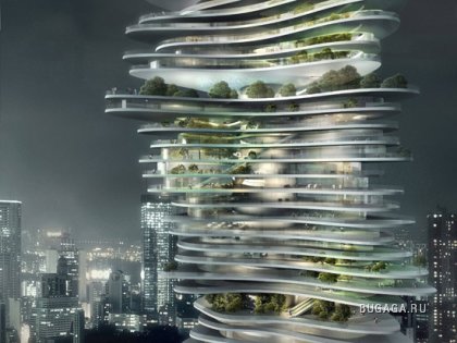 «Городской лес» в китайском мегаполисе