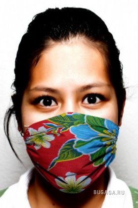 Дизайнерские маски от свиного гриппа
