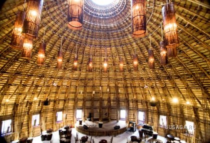 Необыкновенные строения из бамбука вьетнамского архитектора Vo Trong Nghia