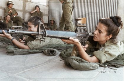 Девушки армии обороны Израиля