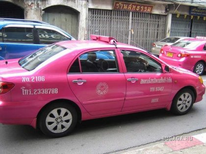 Необычные такси из разных уголков мира