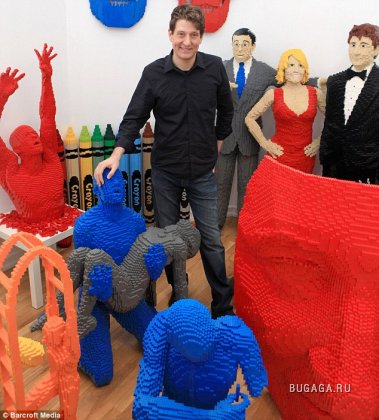 Лего-скульптор Nathan Sawaya