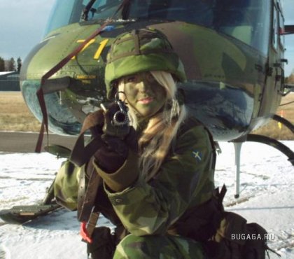 Женщины-солдаты со всего мира