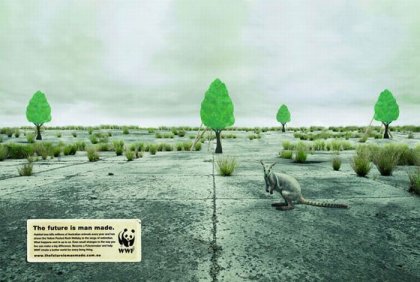 Креативная социальная реклама WWF