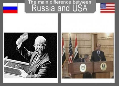 Основные различия между Россией и США