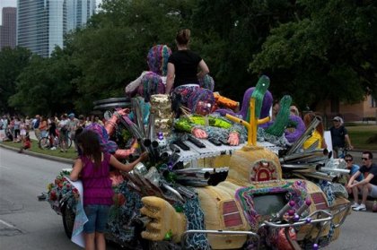 Автомобильный Арт Парад в Хьюстоне