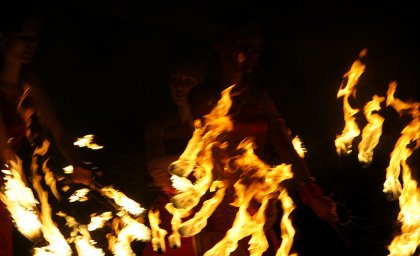 Фестиваль огня в Киеве