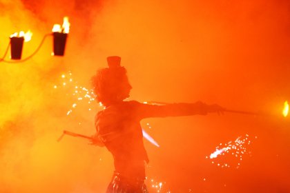 Фестиваль огня в Киеве