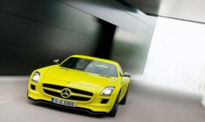 Новый электро-суперкар Mercedes-Benz SLS AMG