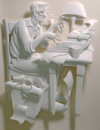 Jeff Nichinaka - бумажный скульптор