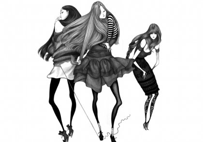 Fashion-иллюстрации от Laura Laine