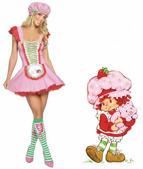 Diy strawberry shortcake costume - 🧡 Déguisement Charlotte aux fraises enf...