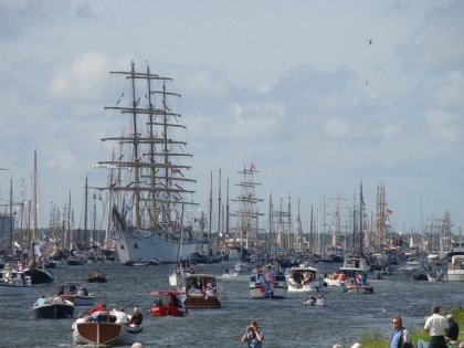 Парад кораблей Sail Amsterdam
