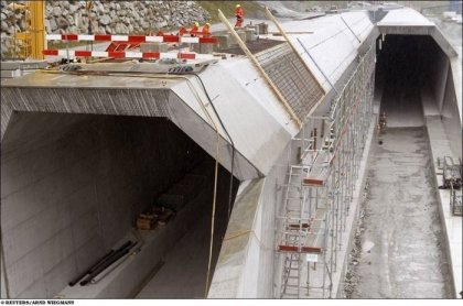 Самый длинный туннель в мире