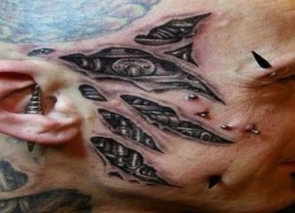 Кибер татуировки