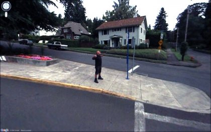 Прикольные кадры с Google Street View