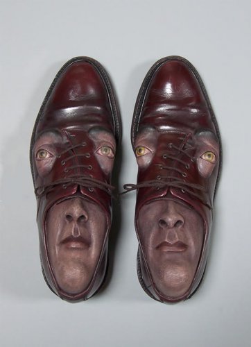 Туфли с лицами