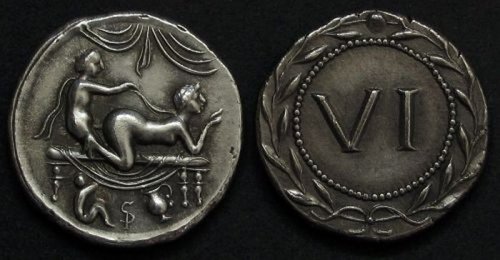 Спинтрии - пикантные древнеримские монеты