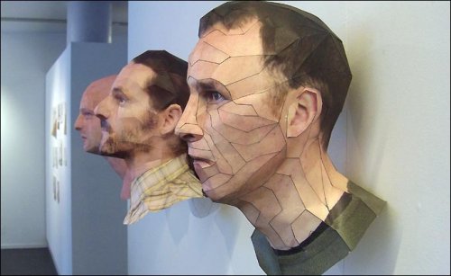 3D скульптуры из бумаги