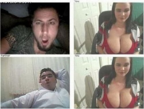 Реакция мужчин на большую женскую грудь