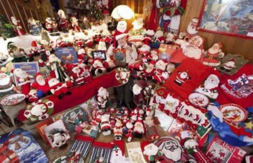 Самая масштабная коллекция сувениров, посвященная Санта Клаусу